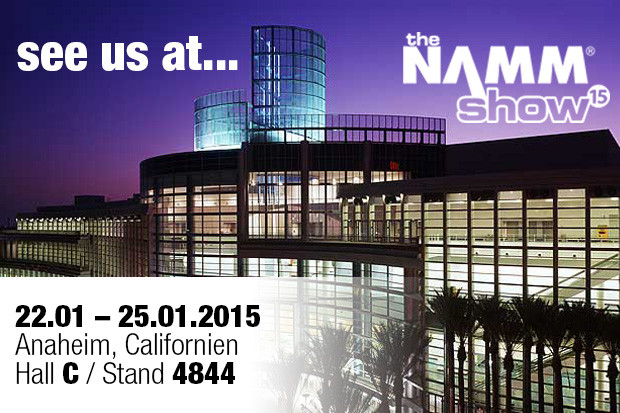 NAMM 2015: Adam Hall präsentiert Produkte von Palmer, LD Systems und Cameo in Anaheim